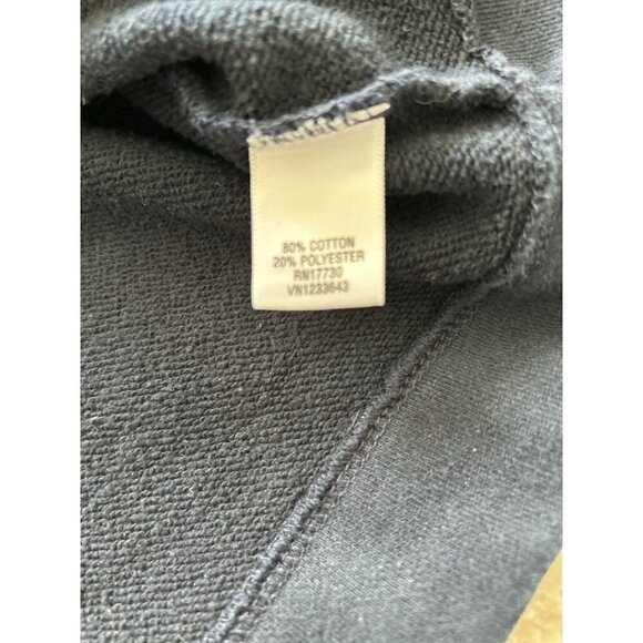 Converse One Star Womens Collared Full Length Heavy Cotton Coat Navy Blue Size M - Picture 10 of 13